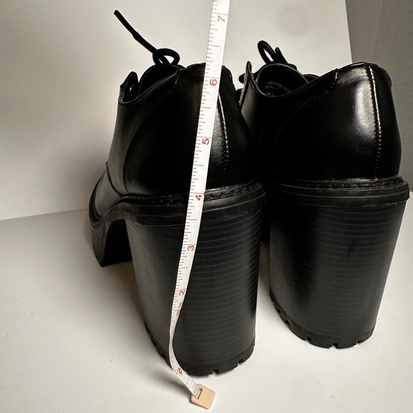 Madden Girl Keeperr Oxford Chunky Heel Lace-Up Women's Shoes size 8.5 - Picture 5 of 8